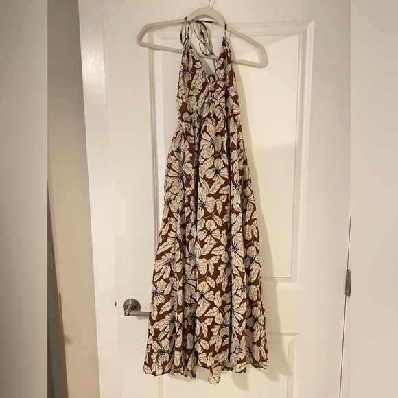 J. Crew Cutout halter beach dress in floral cotton voile - Picture 6 of 7